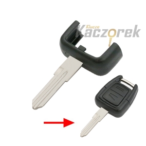 Opel 020 - klucz surowy